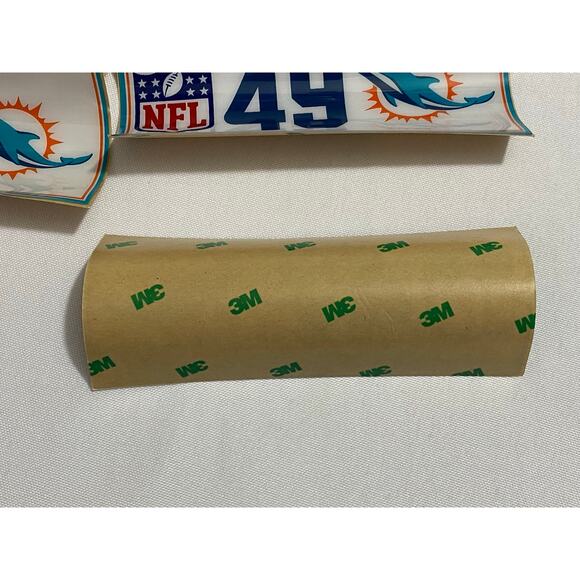 Vintage Miami Dolphins Lot- Dan Marino, toy Cars, 10 3M Stickers 90's 80's - Picture 13 of 16